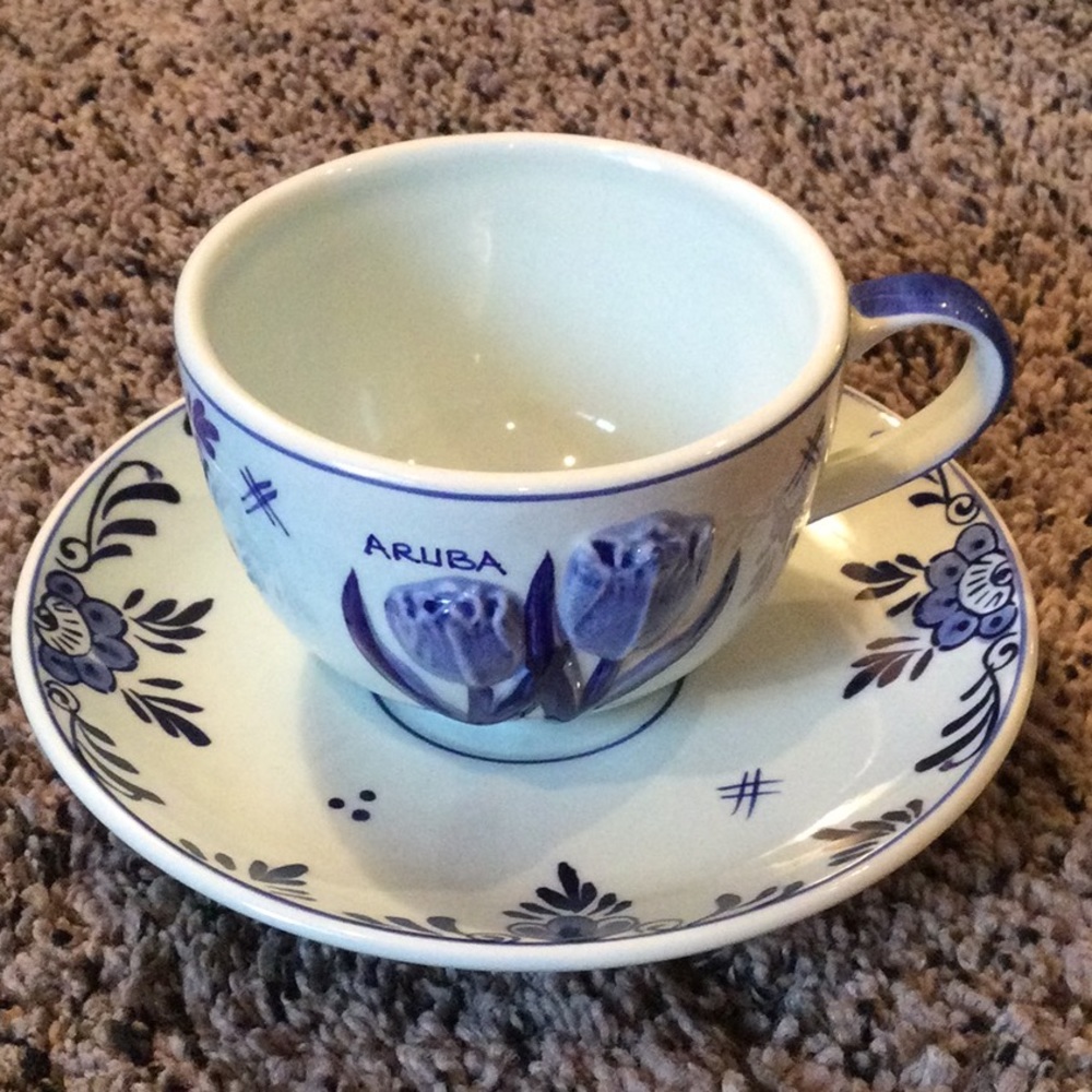 Vintage Delft Cup and saucer